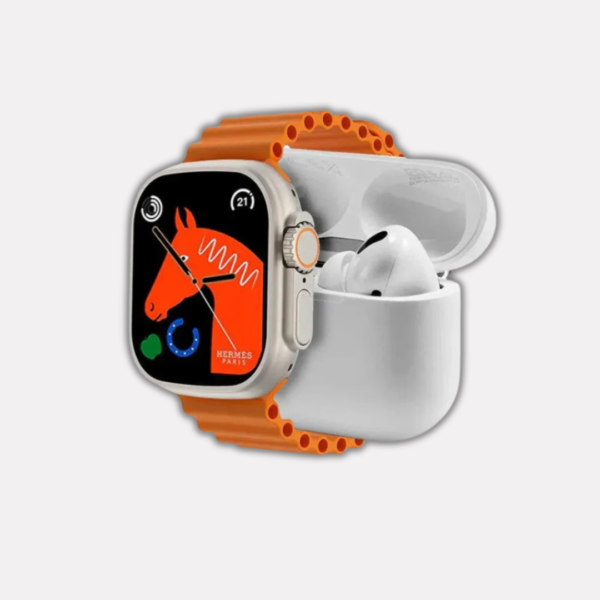 i20 Ultra 2 Max Smart Watch + Air Pods